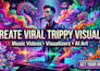 make trippy psychedelic animated lyric videos